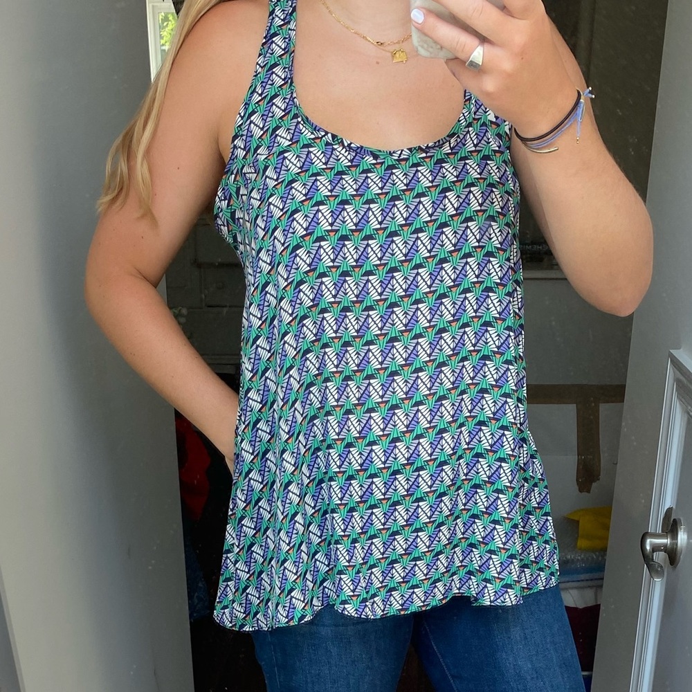 Patterned Francesca’s Tank